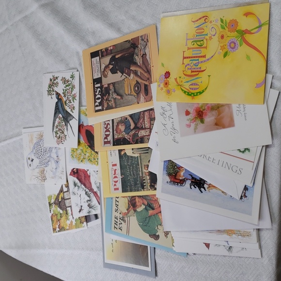 Lot of miscellaneous greeting and note cards NEW - Picture 1 of 9